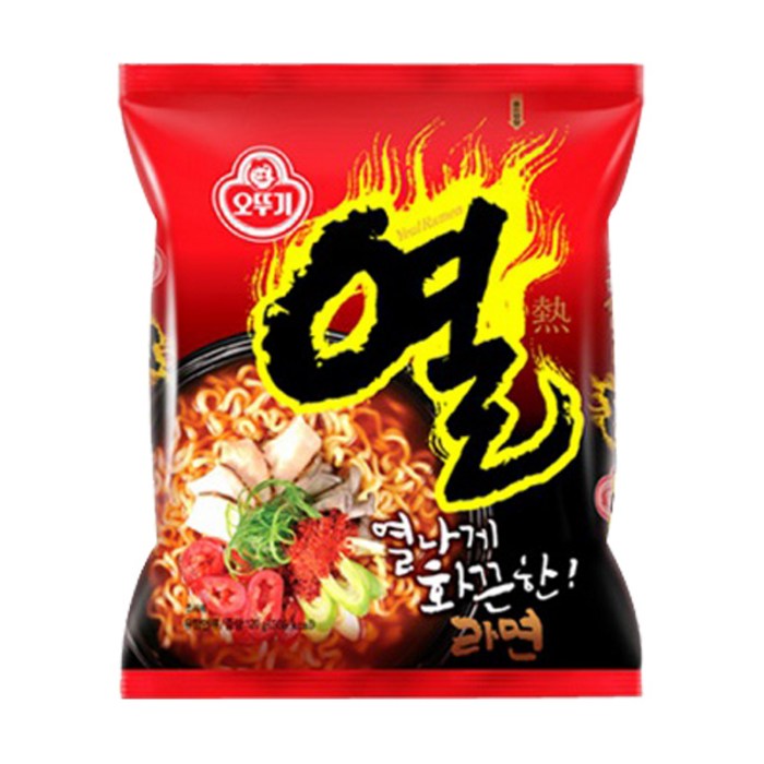 오뚜기 열라면 120g, 10개 대표 이미지 - 봉지 추천