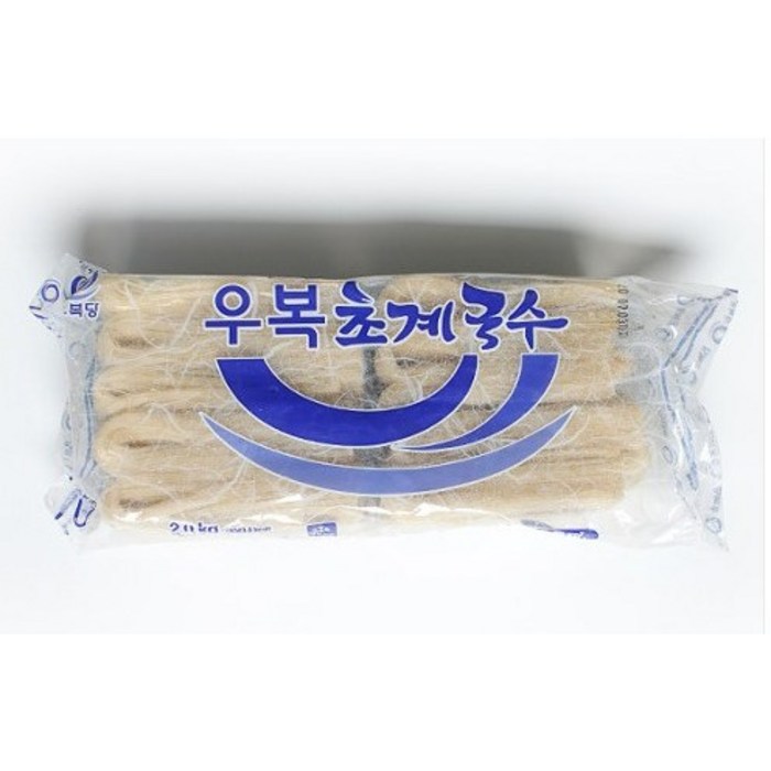 우복당 초계국수 전용 면 (2kg), 2kg, 1개 대표 이미지 - 초계국수 추천