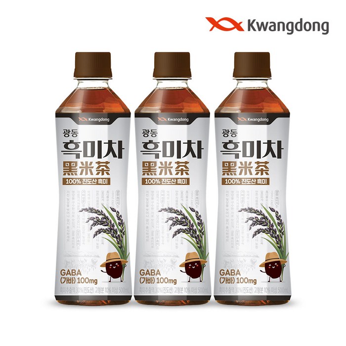 (광동) 흑미차 500ml 24PET [유통기한 임박] 대표 이미지 - 흑미 추천