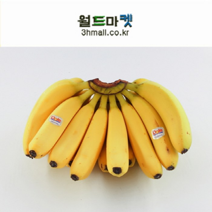 Dole 고당도 일반바나나 13kg 한박스, 1box, 5-6송이 대표 이미지 - 돌 바나나 추천