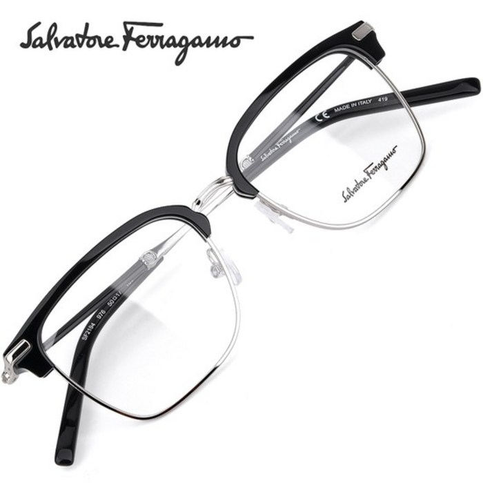 페라가모 SF2194 명품 안경테 SF2194-976(50) / FERRAGAMO / 트리시클로 대표 이미지 - 스퀘어 안경 추천