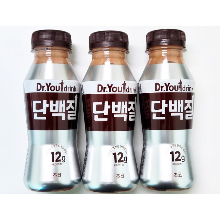 닥터유 드링크 단백질 초코맛, 240ml, 24개 대표 이미지 - 단백질 음료 추천