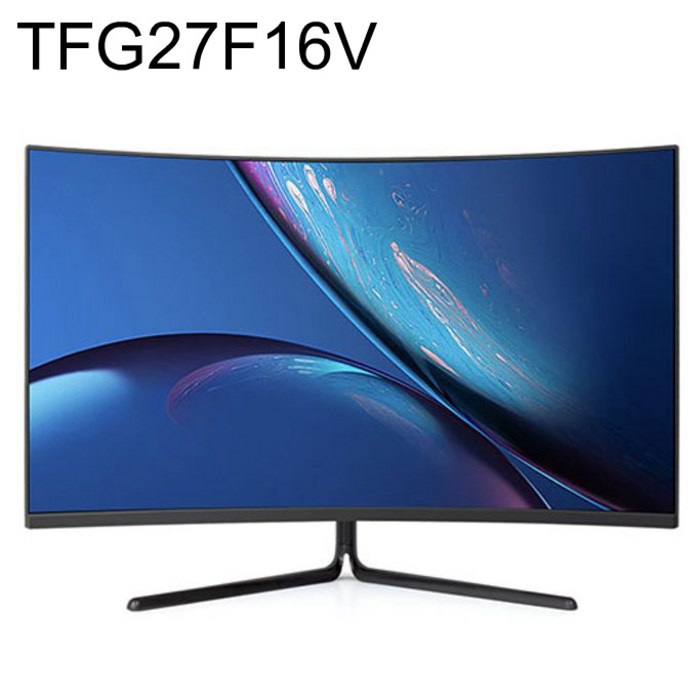 한성컴퓨터 68.6cm FHD 1500R 리얼 165 게이밍 모니터, 일반(TFG27F16V 1500R) 대표 이미지 - 더블 모니터 추천