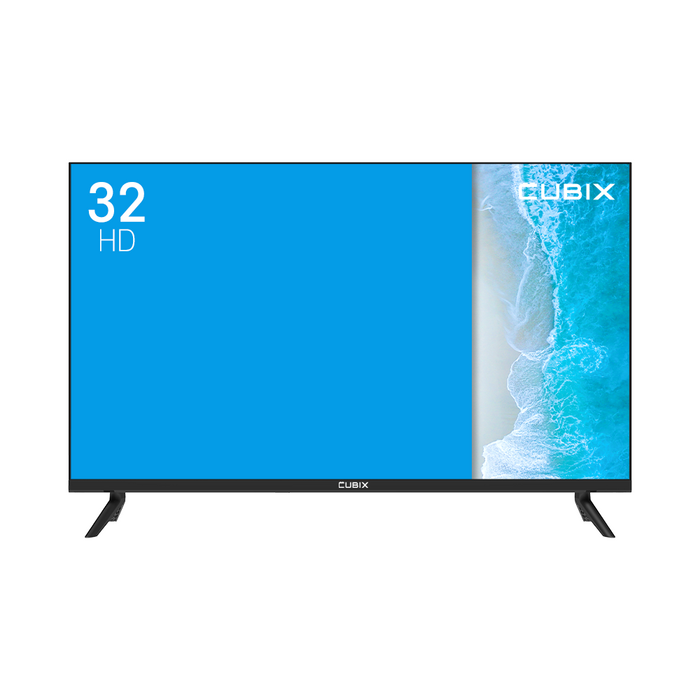 큐빅스 81cm 32인치 HD LED TV IPTV, LE-321H, 스탠드형, 택배배송 대표 이미지 - TV 설치 추천