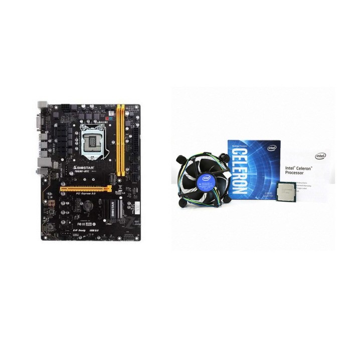 채굴보드 중고 바이오스타 TB250 BTC 6WAY CPU G3930-4560 쿨러포함 채굴기 SUPOX B250 ASUS H270 Z270 메인보드 랜덤발송 이더리움 비트코인, 메인보드6WAY 대표 이미지 - 채굴용 메인보드 추천