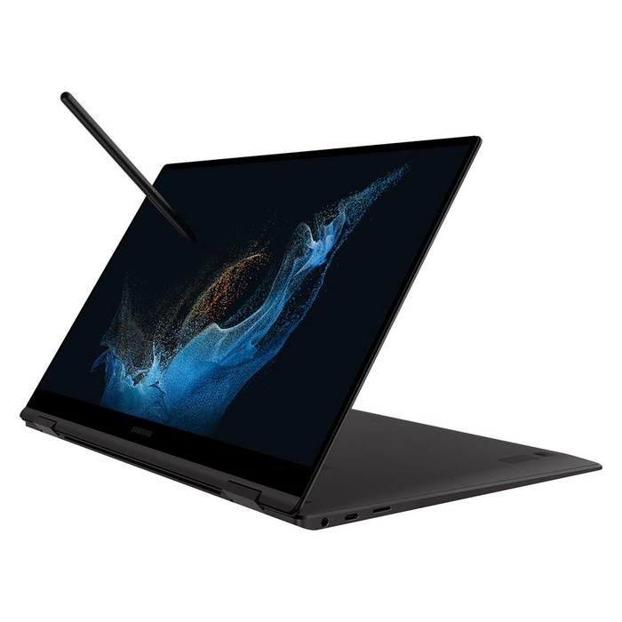 삼성전자 갤럭시북2 프로360, NT950QED-K71AR, WIN11 Home, 32GB, 1TB, 코어i7, 그라파이트 대표 이미지 - 360도 노트북 추천