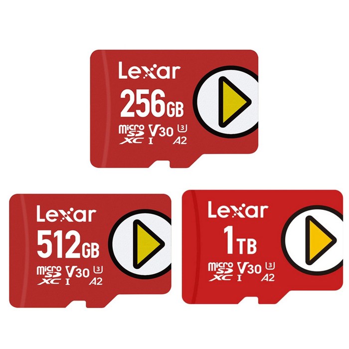 렉사 PLAY microSD 메모리카드, 512GB 대표 이미지 - 렉사 SD카드 추천