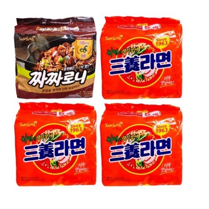 삼양라면 120g x 15개 + 짜짜로니 140g x 5개, 20개 대표 이미지 - 삼양 라면 추천