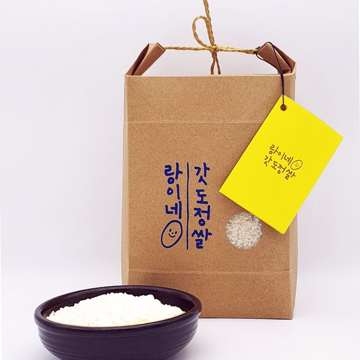 2020년 햅쌀 강화섬쌀 당일도정 백미 2Kg 고시히카리 / 설 구정 선물 / 랑이네 갓 도정쌀, 1개
