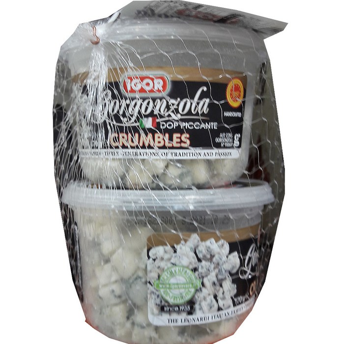 이고르 고르곤졸라 크럼블 블루치즈 340g(170gx2개) 아이스포장 대표 이미지 - 고르곤졸라 치즈 추천