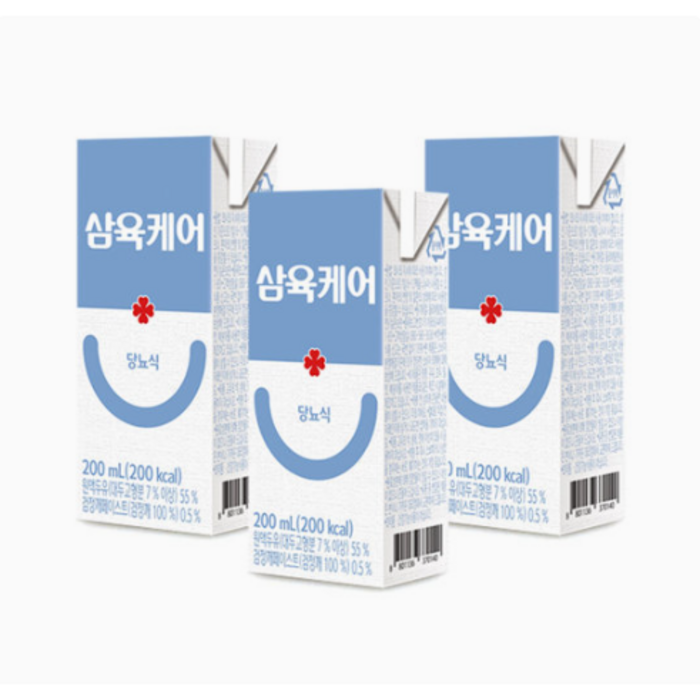 삼육 케어푸드 당뇨환자용 식품 200ml 영양식 대표 이미지 - 당뇨식 추천