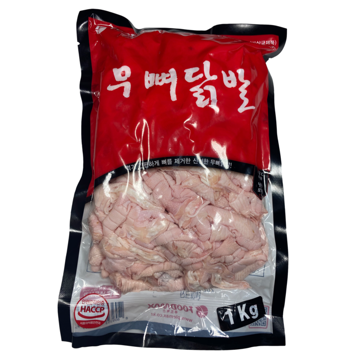 프레쉬맥스 닭발 원료 무뼈닭발, 1팩, 1Kg 대표 이미지 - 무뼈 닭발 추천