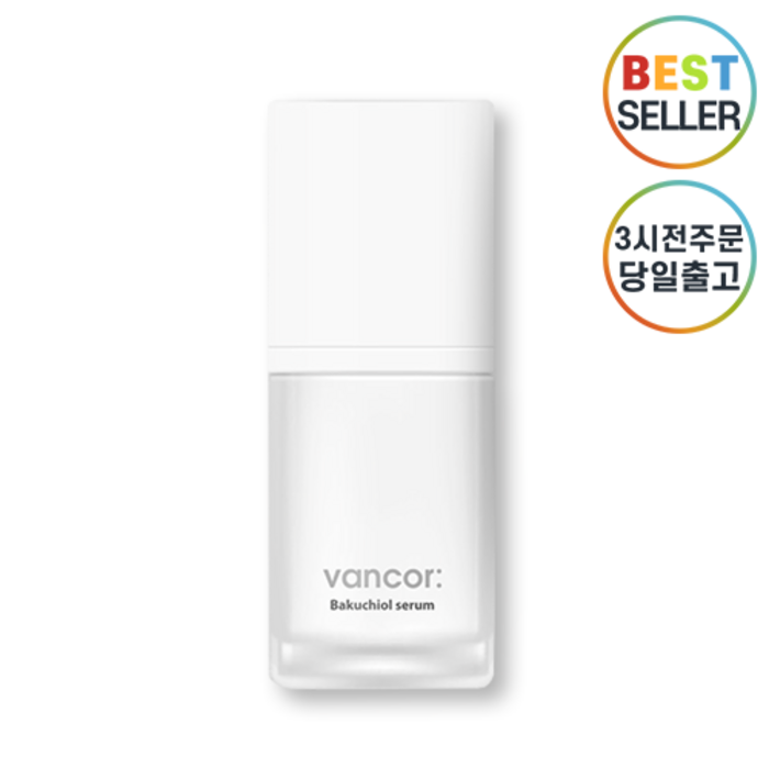 반코르 바쿠치올 세럼 30ml I 주름개선 피부미백 기미제거 반코르세럼 +스토어샘플