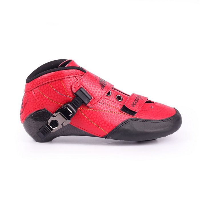 인라인스케이트 CITYRUN스피드스케이팅 슈즈스피드 신발위 신발성인 전문 탄소섬유 큰바퀴 스케이트화 면, C14-E410레드