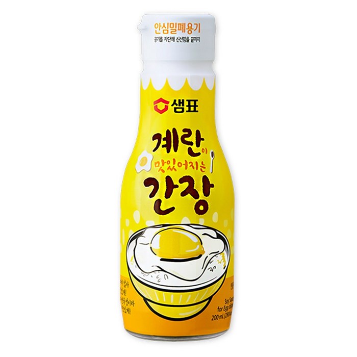 샘표 계란이 맛있어지는 간장 200ml+200ml, 200ml, 2개 대표 이미지 - 간장계란밥 추천