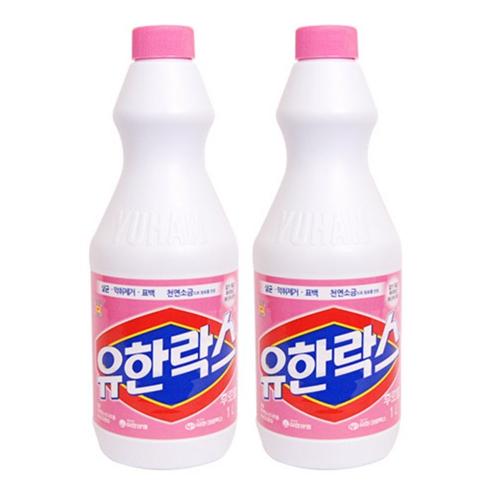 유한락스 후로랄, 1L, 2개 대표 이미지 - 유한락스 추천
