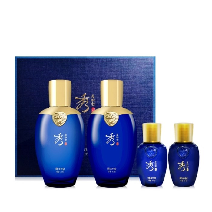 LG생활건강 수려한 효비담 정율 2종 세트, 스킨 150ml + 30ml + 로션 130ml + 30ml, 1세트 대표 이미지 - 수려한 화장품 추천