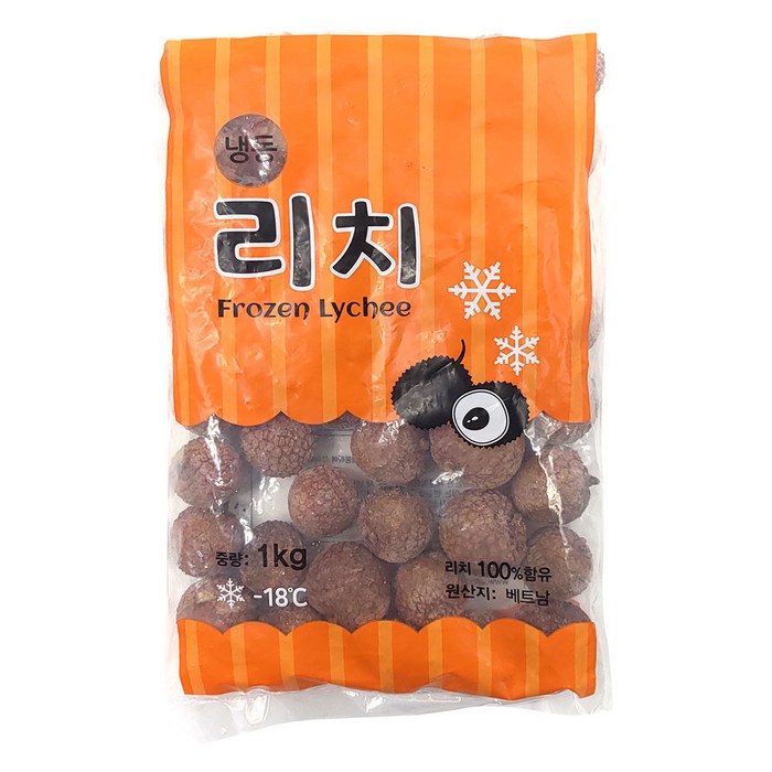 냉동 리치 1kg+1kg 대표 이미지 - 열대과일 추천