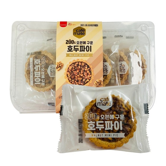 삼립 오븐에 구운 호두파이 40g x 24개, 1세트 대표 이미지 - 호두파이 추천