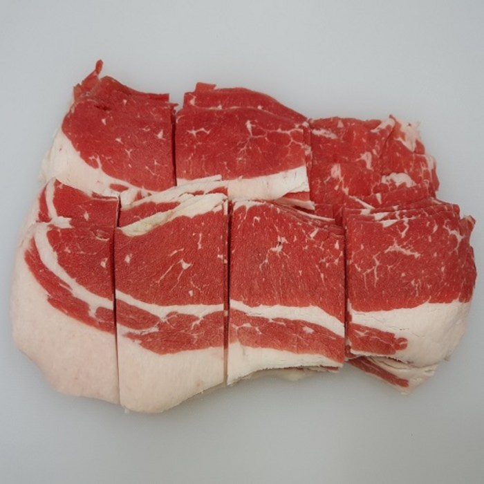 [ 호주산 초이스 차돌양지 슬라이스 1kg ] 차돌덮밥 숙주볶음 된장찌개 떡볶이 쌀국수, 1kg - 1.4mm 슬라이스 후 절단 대표 이미지 - 차돌 숙주 볶음 추천