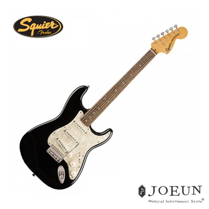 [스콰이어] 클래식바이브 일렉기타 CLASSIC VIBE 70S STRATOCASTER LRL Black, 단품 대표 이미지 - 스콰이어 클래식 바이브 추천