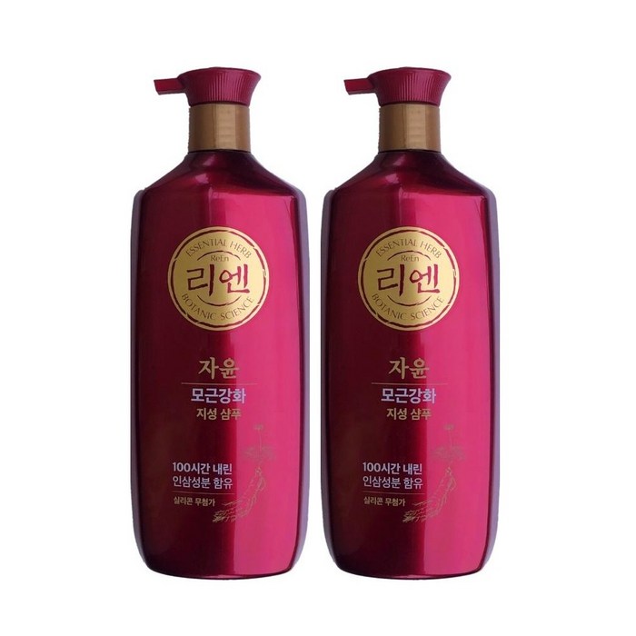 리엔 자윤 모근강화 지성 샴푸, 3개, 950ml 대표 이미지 - 중건성 샴푸 추천