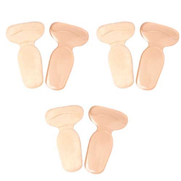 풋인솔 하이힐 뒤꿈치패드 물집방지 젤패드 3쌍 대표 이미지 - 신발 관리 추천