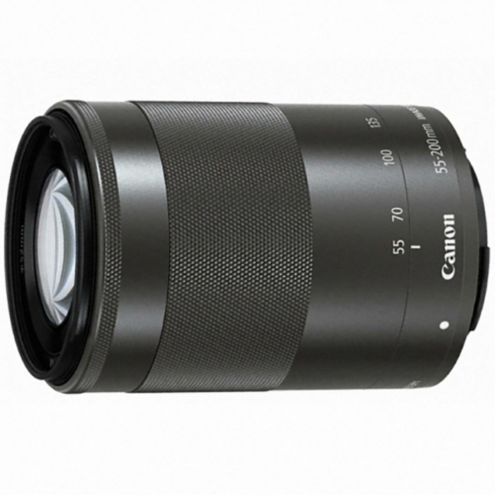 [캐논] EF-M 55-200mm F4.5-6.3 IS STM (블랙 실버) 정품 /GD, 블랙 대표 이미지 - 캐논 줌렌즈 추천