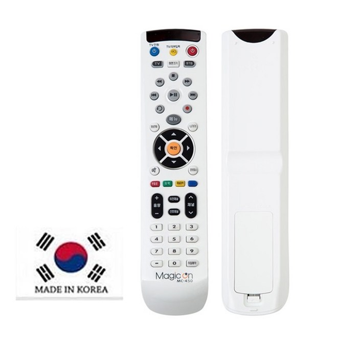 매직온 TV 셋톱박스 만능리모컨 MC-450, 블랙 대표 이미지 - 만능리모컨 추천