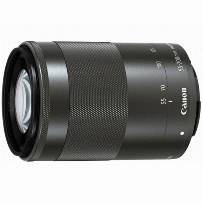 [캐논] EF-M 55-200mm F4.5-6.3 IS STM (블랙 실버) /YJ, 블랙 대표 이미지 - 캐논 줌렌즈 추천