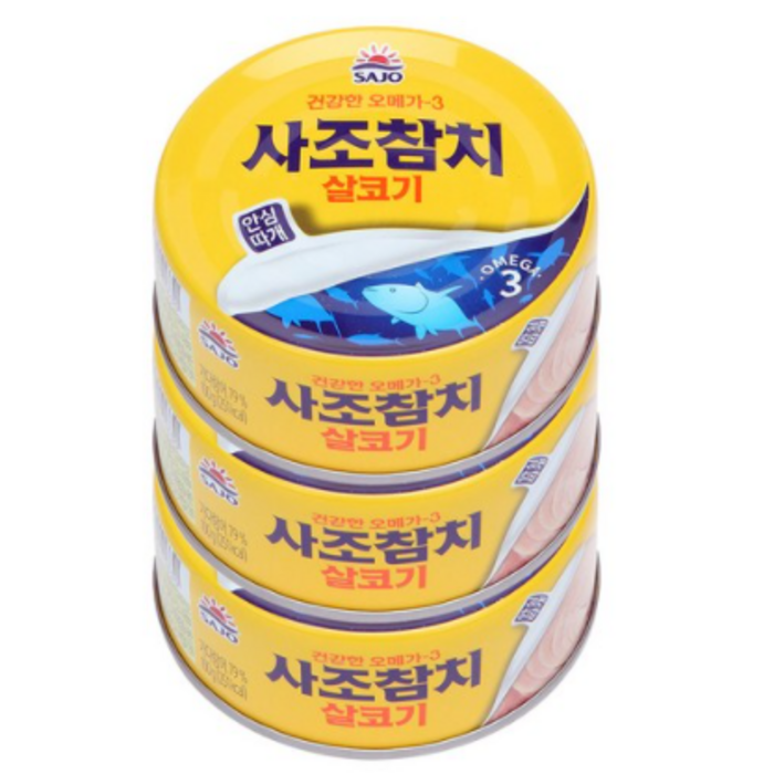 사조참치 살코기 100g 18개 대표 이미지 - 저탄고지 식품 추천