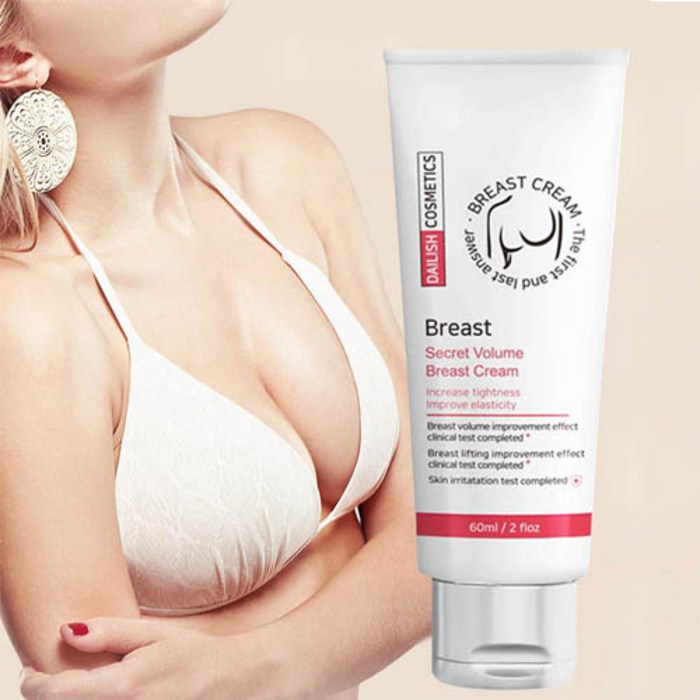 Dailish 가슴크림 볼륨확대 마사지크림 breast cream 59.9ml, 60ml, 1개 대표 이미지 - 가슴 커지는 크림 추천