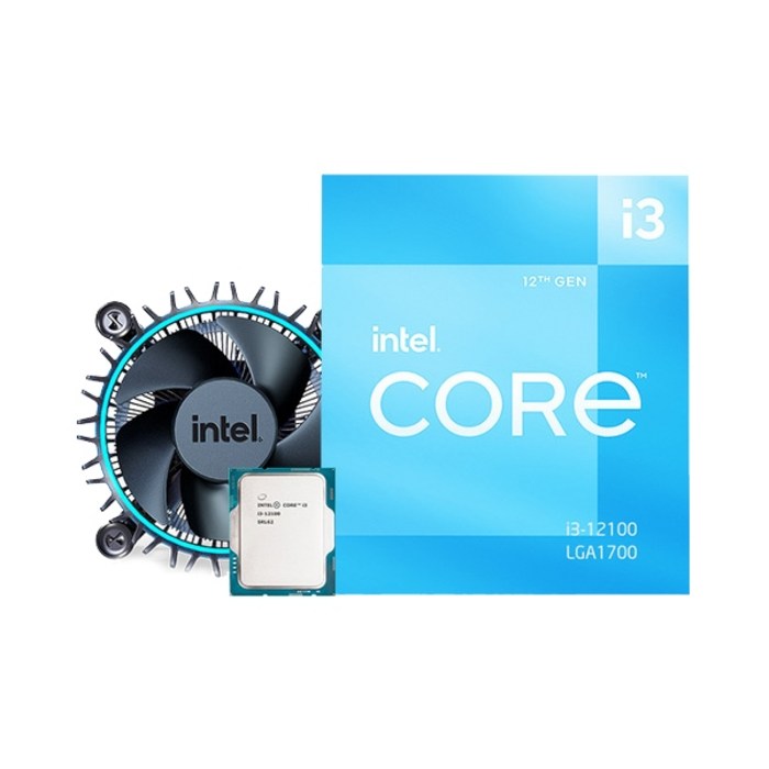 인텔 코어i3-12세대 12100 엘더레이크 정품 대표 이미지 - 인텔 12세대 CPU 추천
