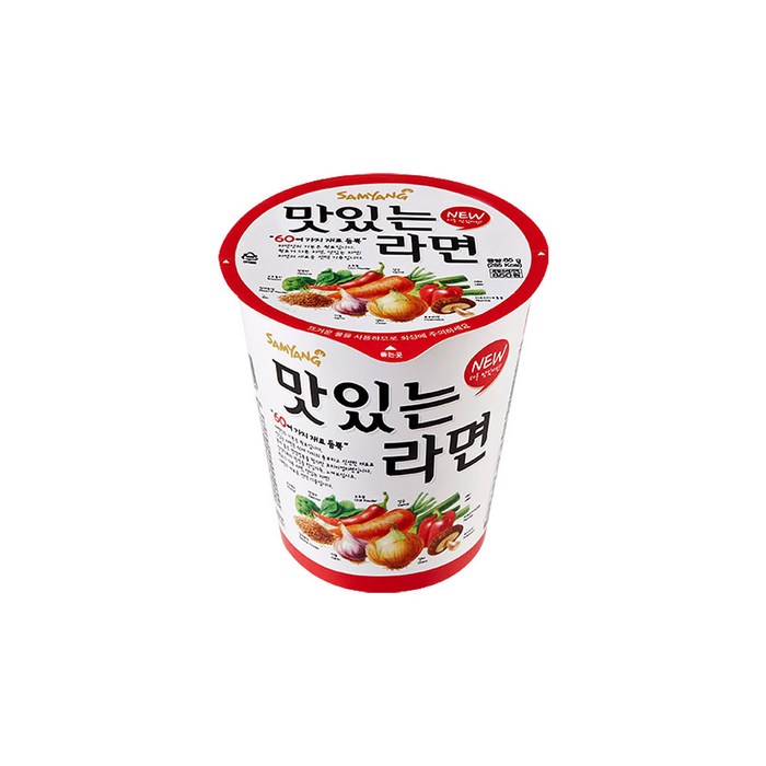 삼양 맛있는라면 컵라면 소컵 65g, 24개 대표 이미지 - 삼양 컵라면 추천