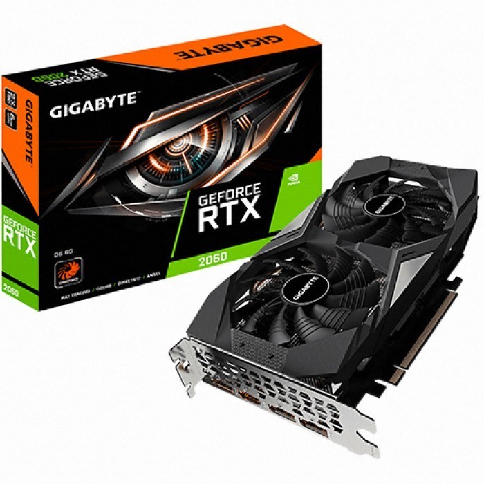 DKGIGABYTE 지포스 RTX 2060 UDV D6 6GB 대표 이미지 - 딥러닝 GPU 추천