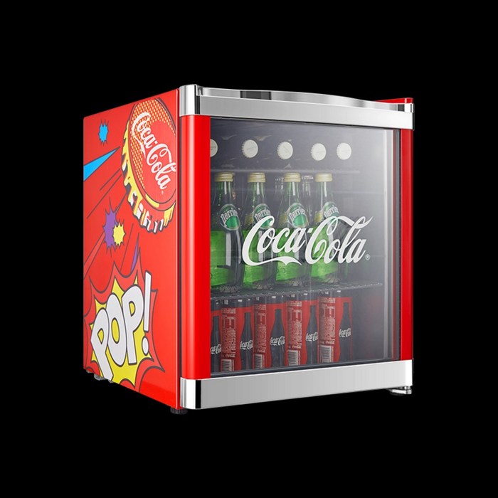 HCK 허스키 코카콜라 콜라보 소형 냉장고 SC-46BUA, SC-46BUA, 레드 6308035492