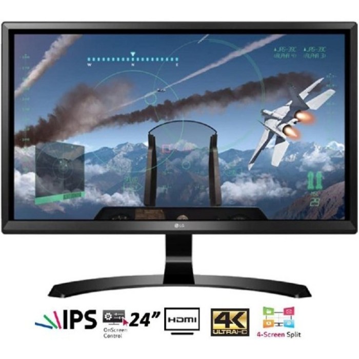 LG전자 24UD58/UHD 4K/LED/IPS/3840X2160/HDMI/24인치 모니터/사무용/전문가용/중고AA 대표 이미지 - LG전자 4K UHD 모니터 추천