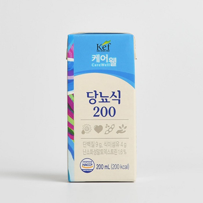 케어웰 당뇨식, 24팩, 200ml 대표 이미지 - 당뇨식 추천