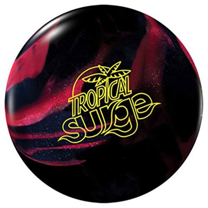 Storm Tropical Surge Bowling Ball- Black/Cherry 11lbs 스톰 트로피컬 서지 볼링 볼-블랙 / 체리 4989.5g, 1