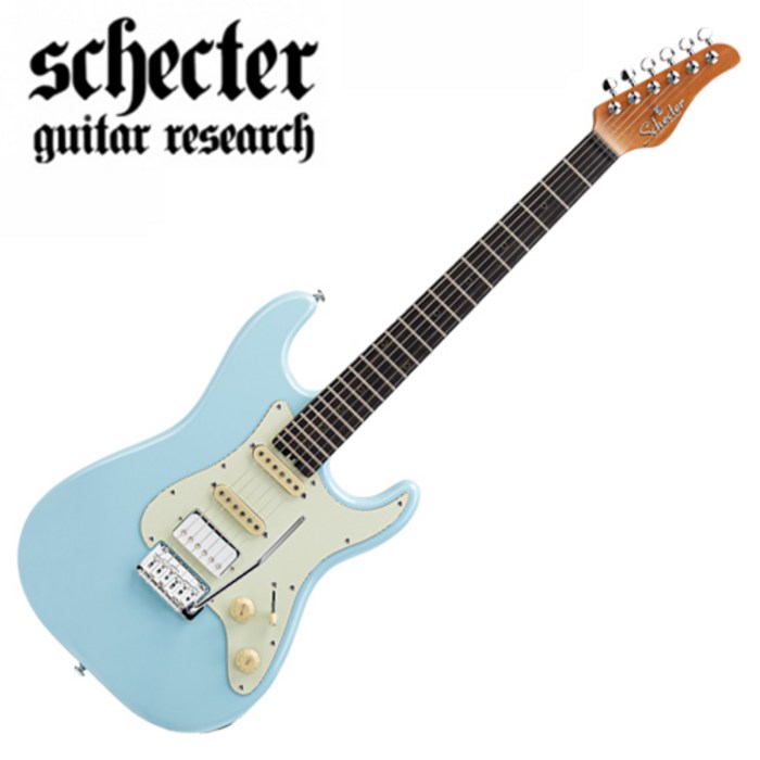 Schecter 쉑터 닉존스턴 트레디셔널 SSH Atomic Frost (하늘색) 대표 이미지 - 쉑터 기타 추천