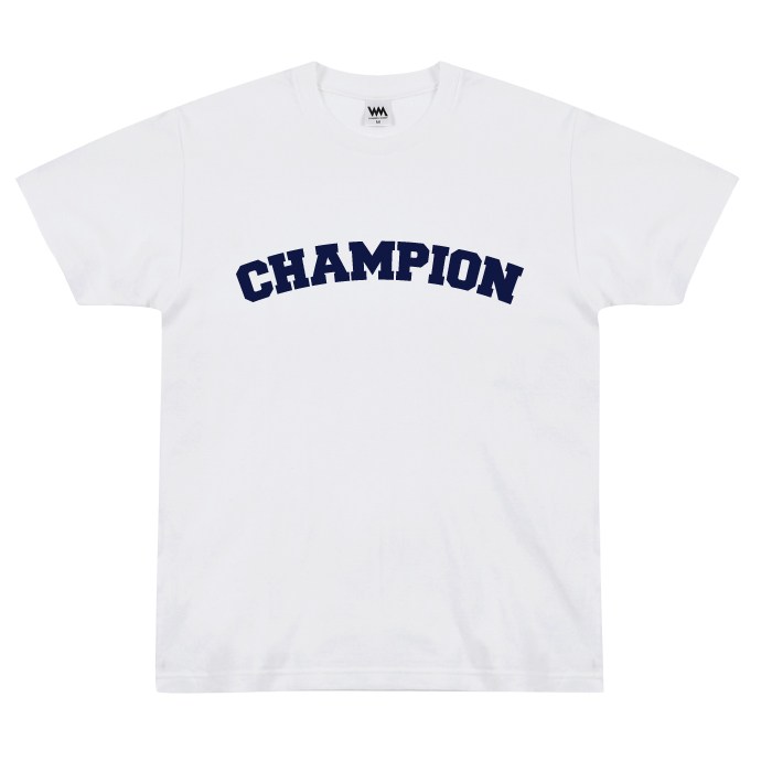 챔피온 CHAMPION 로고 면티 반팔 티셔츠 대표 이미지 - 챔피온 반팔 추천