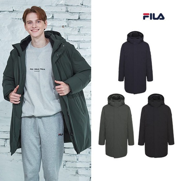 [FILA GOLF]22Winter Thermore 패딩코트 남성 대표 이미지 - 휠라 패딩 추천