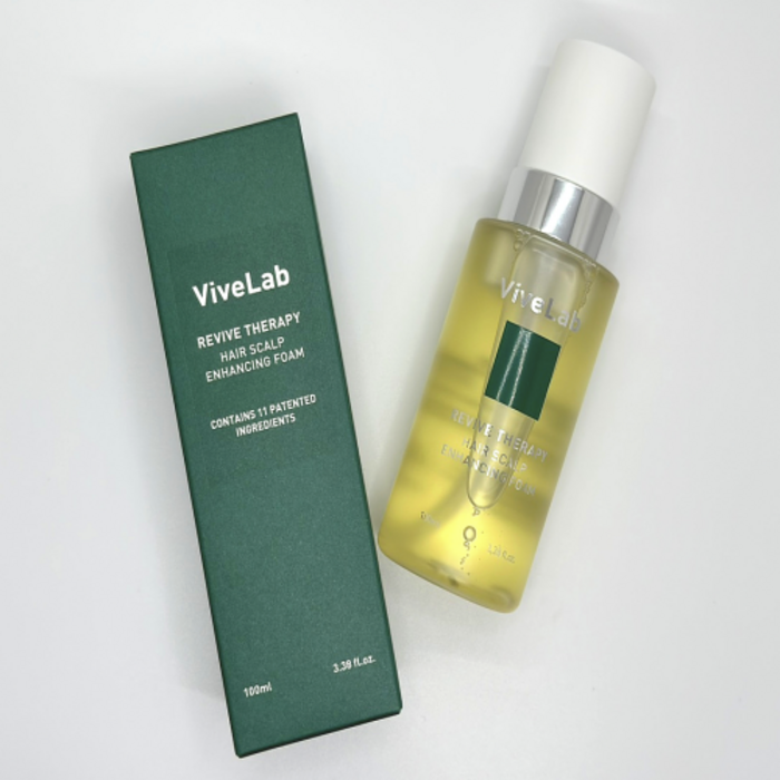 바이브랩 리바이브 테라피 헤어 스칼프 인핸싱 폼 100ml 두피 영양제, 100ml, 2개