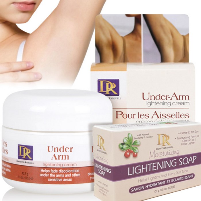 다젯앤램스델 언더암 크림 & 라이트닝 소프 underarm whitening cream 데오드란트, 1개, 42.5g 대표 이미지 - 겨드랑이 미백 추천