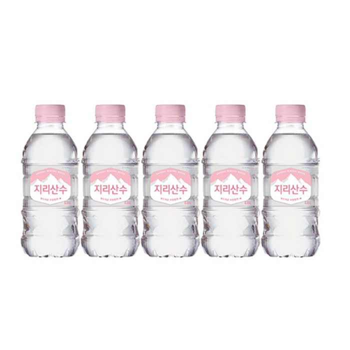 아워홈 지리산수 핑크, 330ml, 20개 대표 이미지 - 미네랄 워터 추천