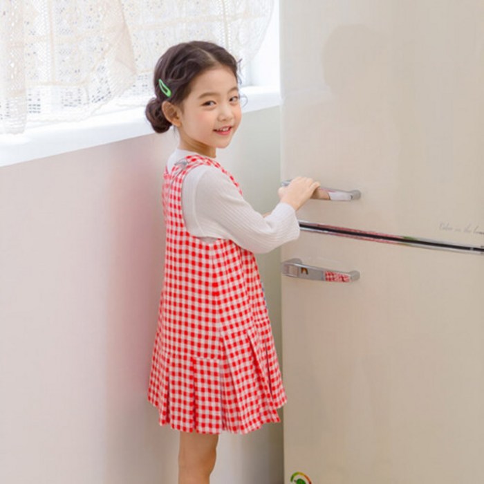 아이러브제이 [아이러브제이] 리빙 체크 원피스 JRSOP19