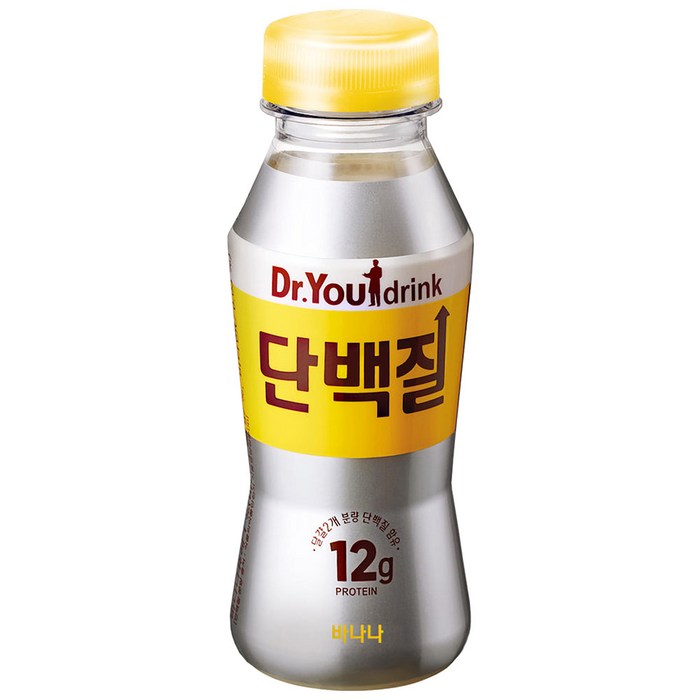 닥터유 드링크 단백질 바나나맛, 240ml, 12개 대표 이미지 - 바나나맛 프로틴 추천