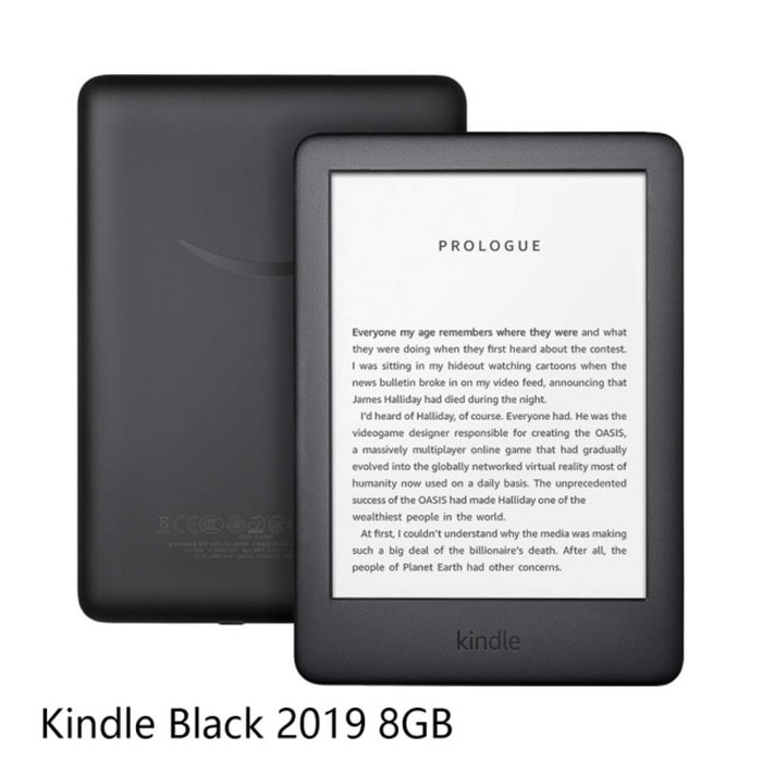 전자책리더기 전자책 EBOOK 이북 리더기 완전히 새로운 Kindle Black 버전, 전자 책 리더 만, 검정 대표 이미지 - 전자책 추천