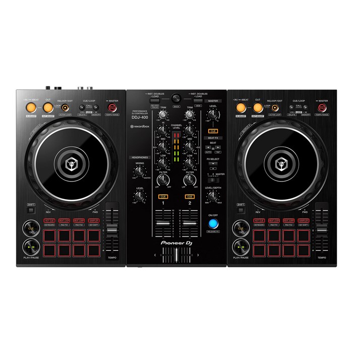 파이오니아 Pioneer DJ DDJ-400 디제이 장비 기계 컨트롤러 D4DJ 콜라보, 블랙 대표 이미지 - 파이오니어 디제이 추천