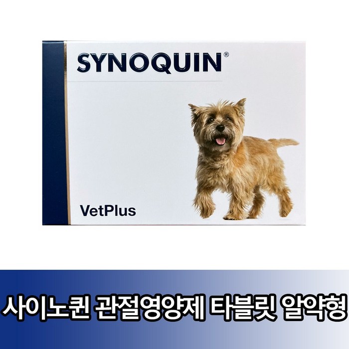 사이노퀸 소형견용 관절영양제 30정(알약형/캡슐형), 리뉴얼알약형(30정) 대표 이미지 - 강아지 관절 영양제 추천